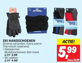 Dekamarkt Ski handschoenen aanbieding