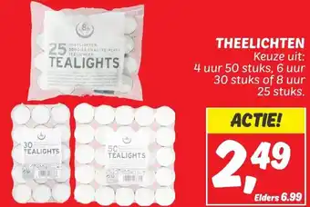 Dekamarkt Theelichten aanbieding