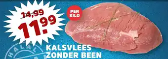 Sahan Supermarkten Kalsvlees zonder been per kilo aanbieding