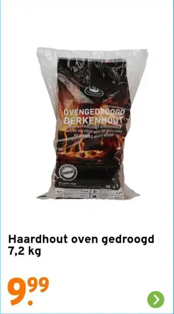 GAMMA Haardhout oven gedroogd 7,2 kg aanbieding