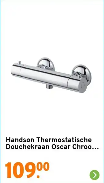 GAMMA Handson Thermostatische Douchekraan Oscar Chroo... aanbieding