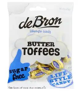 De Online Drogist De Bron Butter Toffees Suikervrij aanbieding