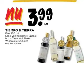 Jumbo Tiempo & tierra aanbieding