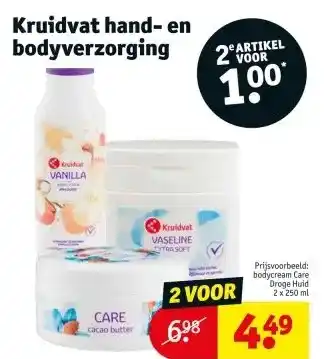 Kruidvat Kruidvat hand- en bodyverzorging aanbieding