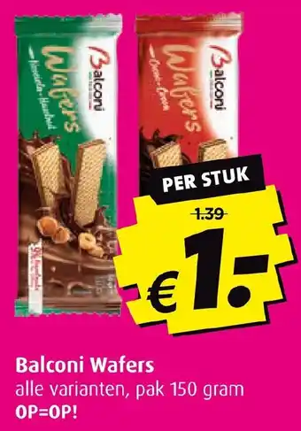 Boni Balconi Wafers aanbieding