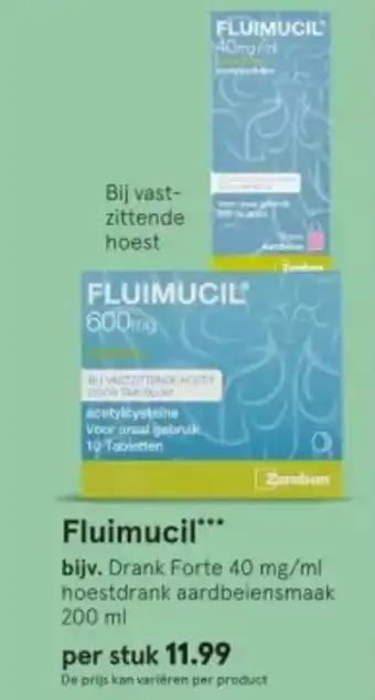 Etos Fluimucil 200 ml aanbieding