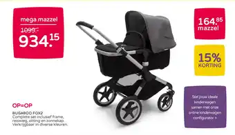 Prenatal BUGABOQ FOX2 aanbieding