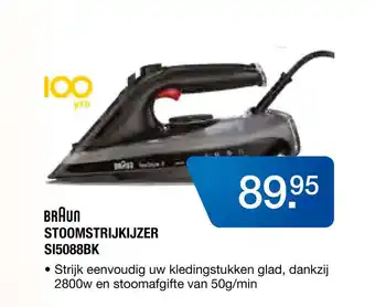 Electroworld Braun Stoomstrijkijzer S15088Bk aanbieding