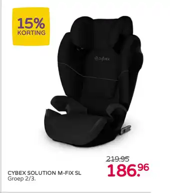 Prenatal CYBEX SOLUTION M-FIX SL aanbieding