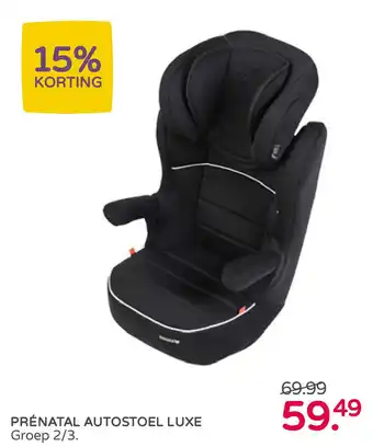 Prenatal PRÉNATAL AUTOSTOEL LUXE aanbieding