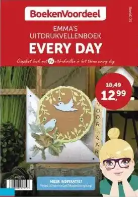 Boekenvoordeel Emma's uitdrukvellenboek kerst / every day aanbieding