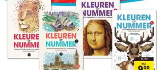 Boekenvoordeel Kleuren op nummer aanbieding