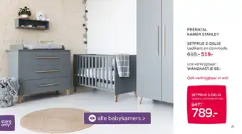 Prenatal PRÉNATAL KAMER STANLEY aanbieding