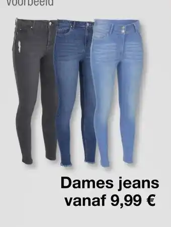 Kik Dames jeans aanbieding