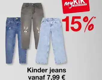 Kik Kinder jeans aanbieding