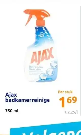 Action Ajax badkamerreiniger aanbieding