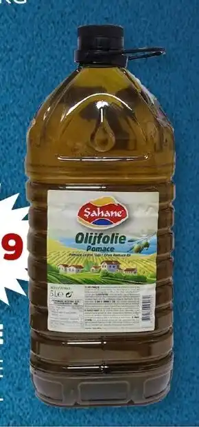 Sahan Supermarkten ŞAHANE OLIJFOLIE aanbieding