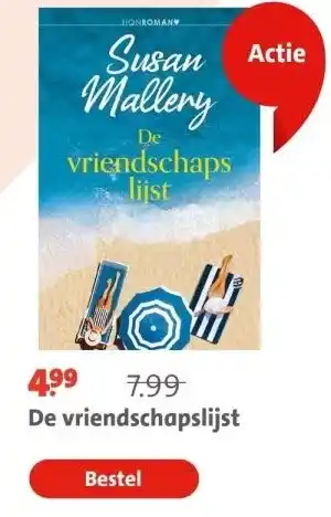 Bruna De vriendschapslijst aanbieding