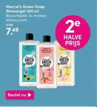 DA Marcel's green soap showergel 300 ml aanbieding