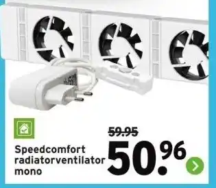 GAMMA Speedcomfort radiatorventilator mono aanbieding