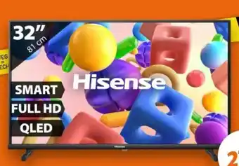 Expert Hisense QLED FULL HD TV ,  32A5KQ aanbieding