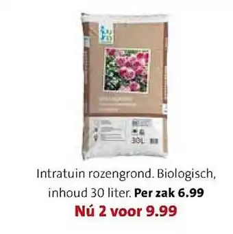 Intratuin Intratuin rozengrond 30liter aanbieding