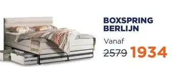 TotaalBED Boxspring berlijn aanbieding