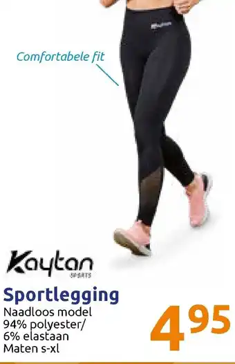 Action Kaytan Sportlegging s-xl aanbieding