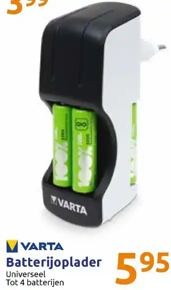 Action Varta Batterijoplader aanbieding