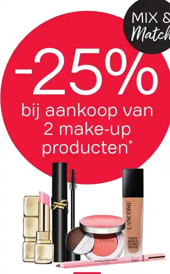 Pour Vous -25% bij aankoop van 2 make-up producten aanbieding