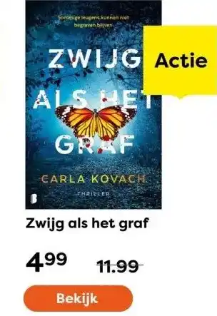 The Read Shop Zwijg als het graf aanbieding