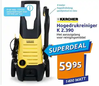 Action Karcher Hogedrukreiniger K2.390 aanbieding