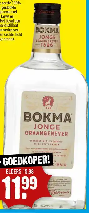 Dirck 3 Bokma graanjenever aanbieding