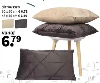 Wibra Sierkussen aanbieding