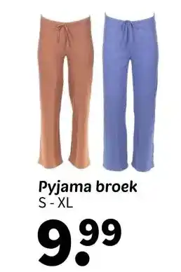 Wibra Pyjama broek aanbieding