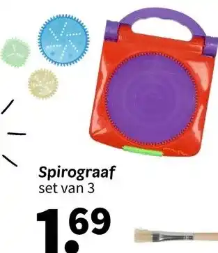 Wibra Spirograaf aanbieding