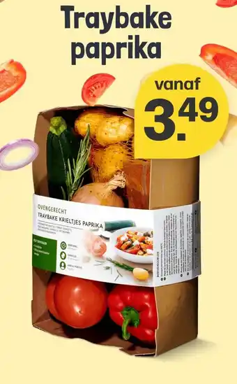 Picnic Traybake kriel paprika verspakket aanbieding