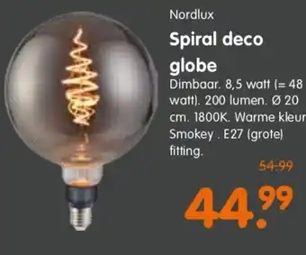 Plentyparts Spiral deco globe 8,5 watt aanbieding