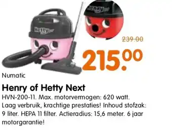 Plentyparts Henry of hetty next aanbieding