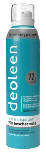 De Online Drogist Deoleen anti-transpirant deodorant spray 150ml aanbieding