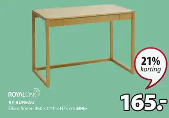 Jysk RY BUREAU aanbieding