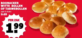 De Boerenschuur BOONACKER WITTE BOLLEN OF TARWEBOLLEN aanbieding