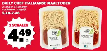 De Boerenschuur DAILY CHEF ITALIAANSE MAALTIJDEN aanbieding