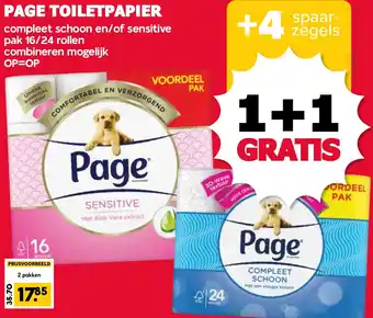 De Boerenschuur PAGE TOILETPAPIER aanbieding