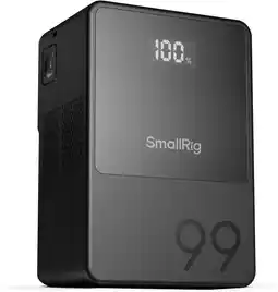 Amazon Smallrig vb99 mini 99wh v-mount batterij met oled-scherm, 6700mah draagbare v lock battery met usb-c/usb-a/d-tap/dc8v/dc12v/b aanbieding