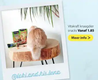 Boerenbond Vitakraft knaagdier snacks aanbieding