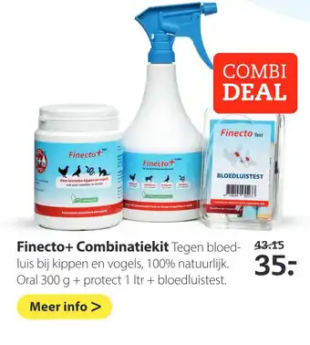 Boerenbond Finecto+ combinatiekit aanbieding