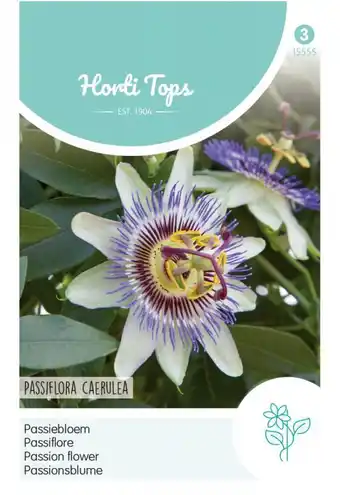 Welkoop Hortitops passiebloem - bloemzaden - passiebloem (passiflora) aanbieding