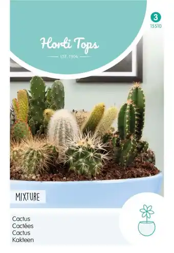 Welkoop Horti tops mixture cactus - bloemzaden aanbieding