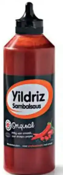 Sligro Yildriz Sauzen Sambalsaus 535ml aanbieding